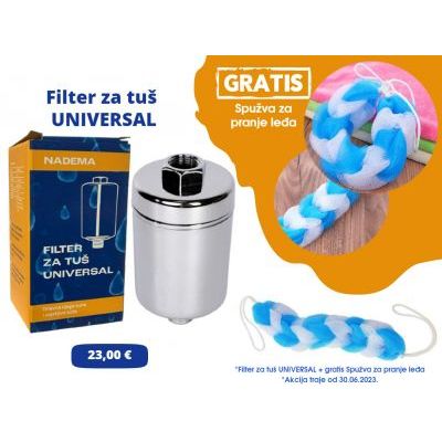 Filter za tuš - UNIVERSAL Cijena